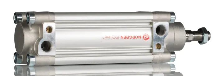 CILINDRO PNEUMATICO ISO 50 x 250MM - C/ EMB. MAG. - HASTE INOX - NORGREN